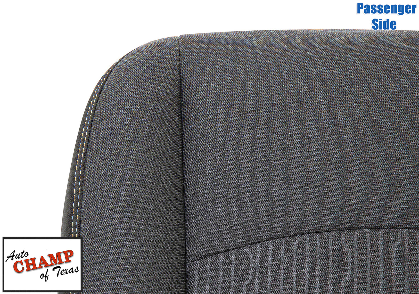 2020 2021 2022 2023 2024 dodge ram 1500 classic driver side seat cover bottom dark gray cloth