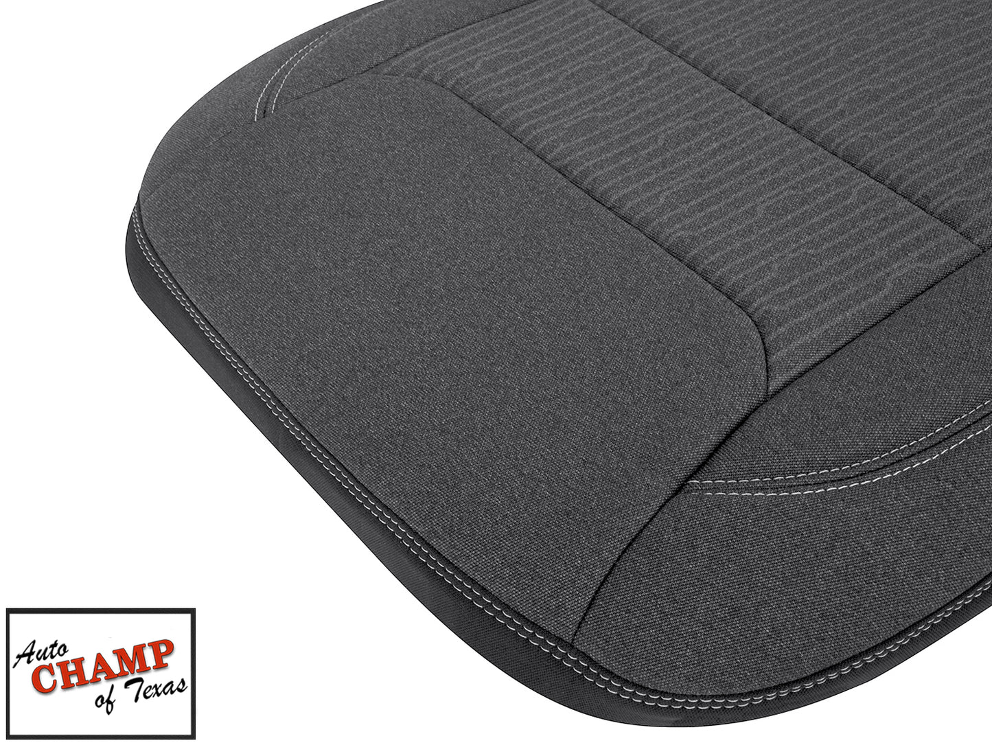 2023 dodge ram 1500 bottom seat cover cloth gray fit oem