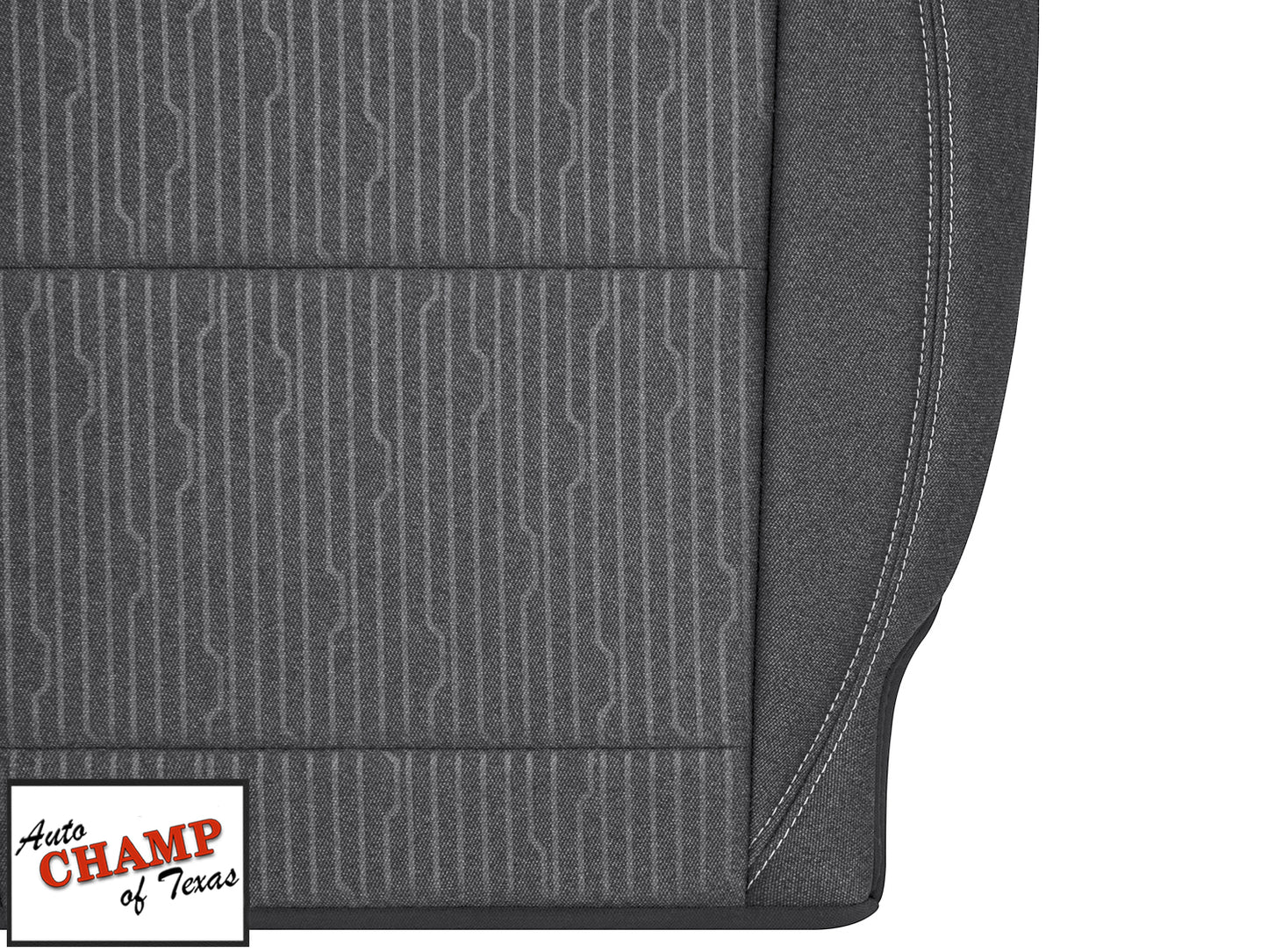 2024 ram 1500 bottom cloth seat cover gray tradesman truck
