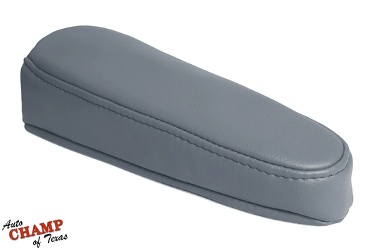 1998-2002 Lexus LX470 Driver Side Leather Armrest Cover Opal Gray Replacement