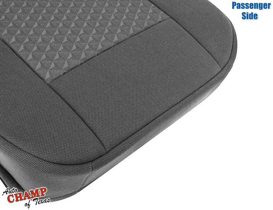 2004-2012 GMC Canyon SLE SLT Z71 Z85 -Passenger Side Bottom Cloth Seat Cover Gray