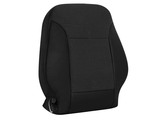 2013–2015 Chevy Malibu Passenger Side Lean Back Cloth Leather Seat Cover Black