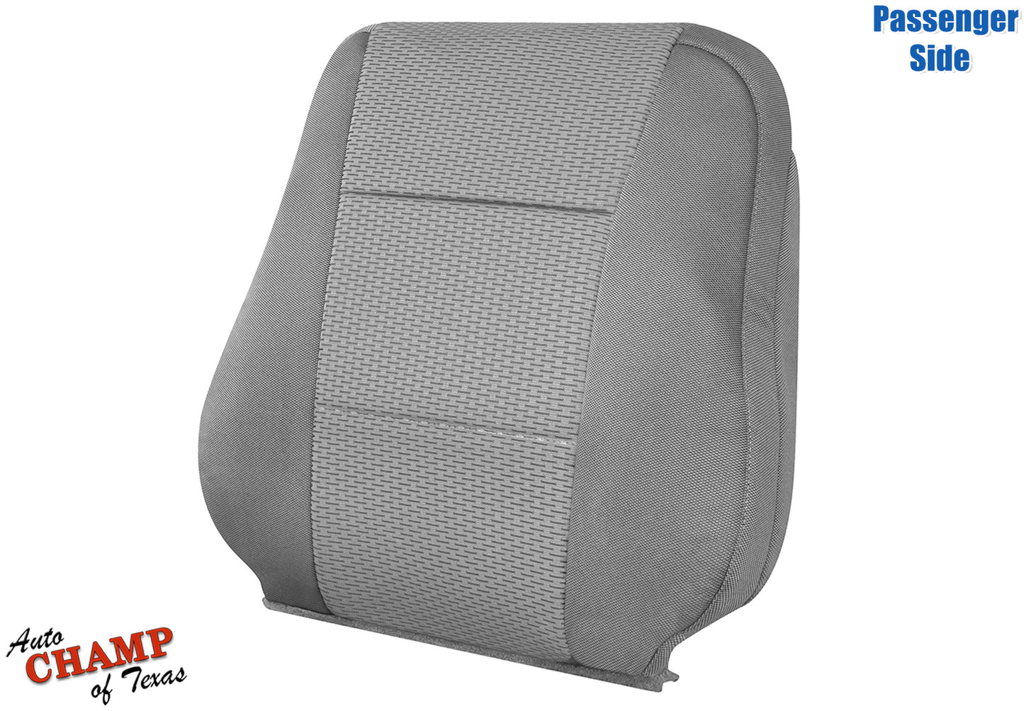 gray cloth passenger backrest seat cover 2017 2022 ford f250 xlt
