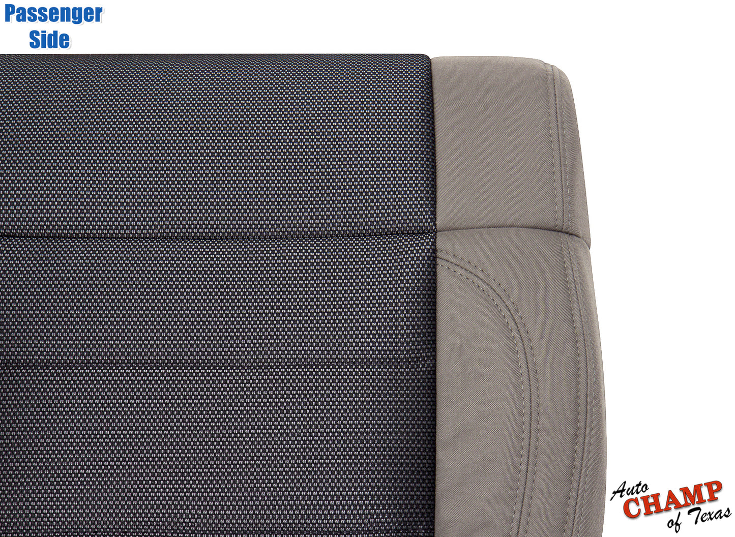 driver seat bottom jeep wrangler 2-tone cloth 2007