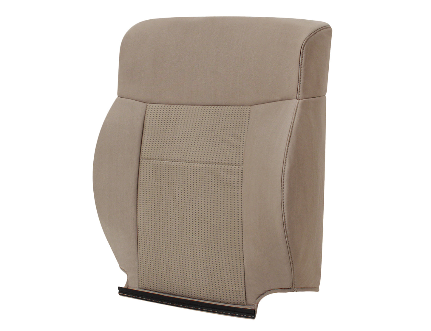 2007–2008 Ford F-150 XLT STX FX4 Passenger Lean Back Cloth Seat Cover Pebble Tan