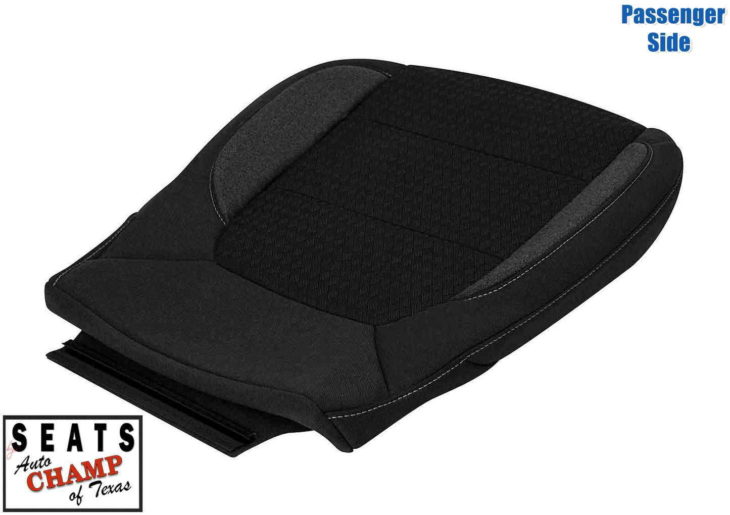 chevy silverado seat lower black cloth replacement