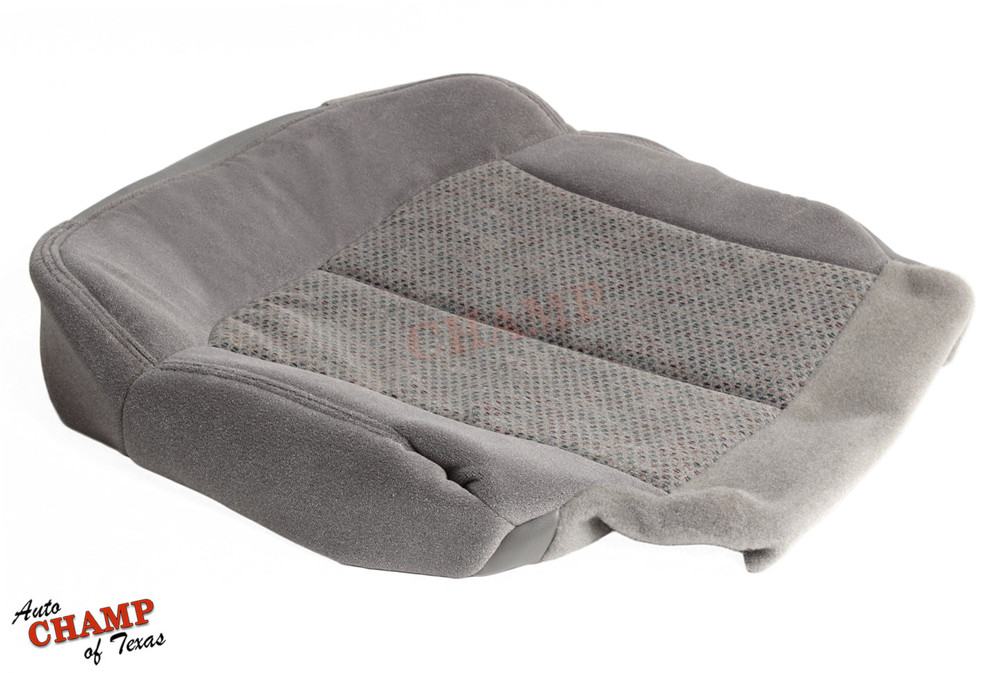 gray passenger seat cloth cushion suburban