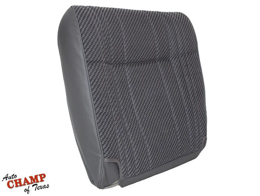 1994 1997 dodge ram 1500 st base work truck bottom cloth seat cover gray