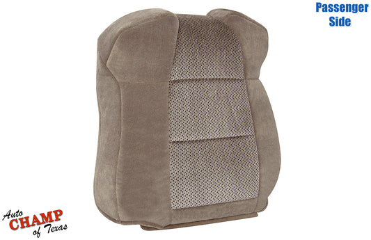 2003 ford f150 xcab passenger seat cover oem tan cloth