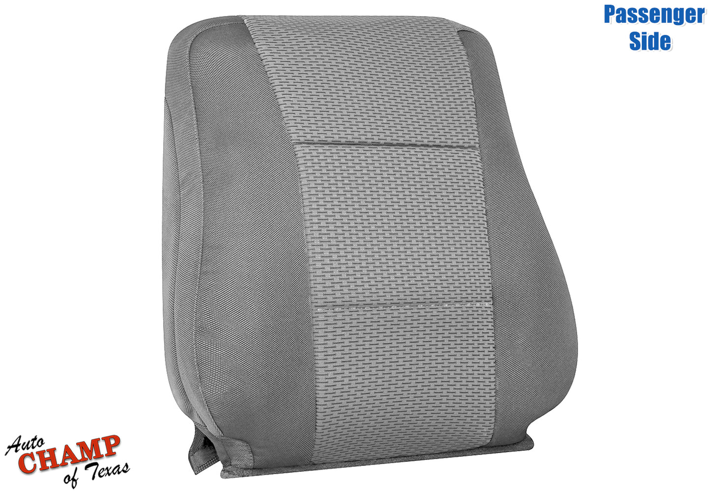 passenger side upper seat cover gray cloth 2017 2022 ford f250 xlt