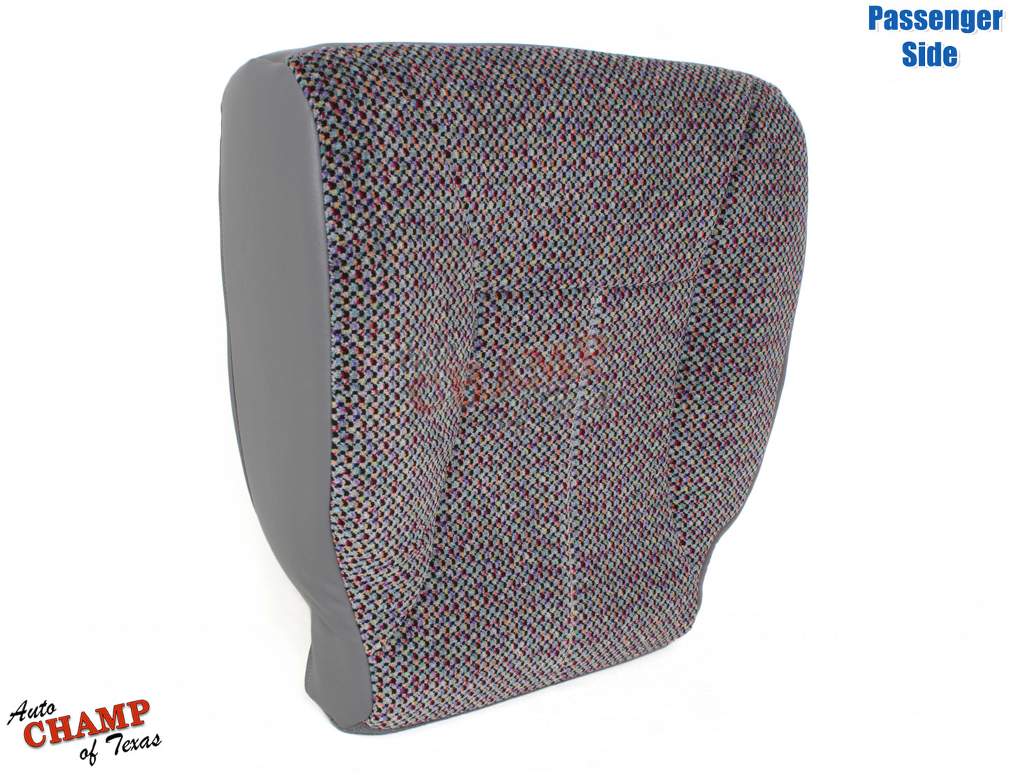 1998 2001 dodge ram 1500 slt laramie passenger backrest cloth seat cover gray