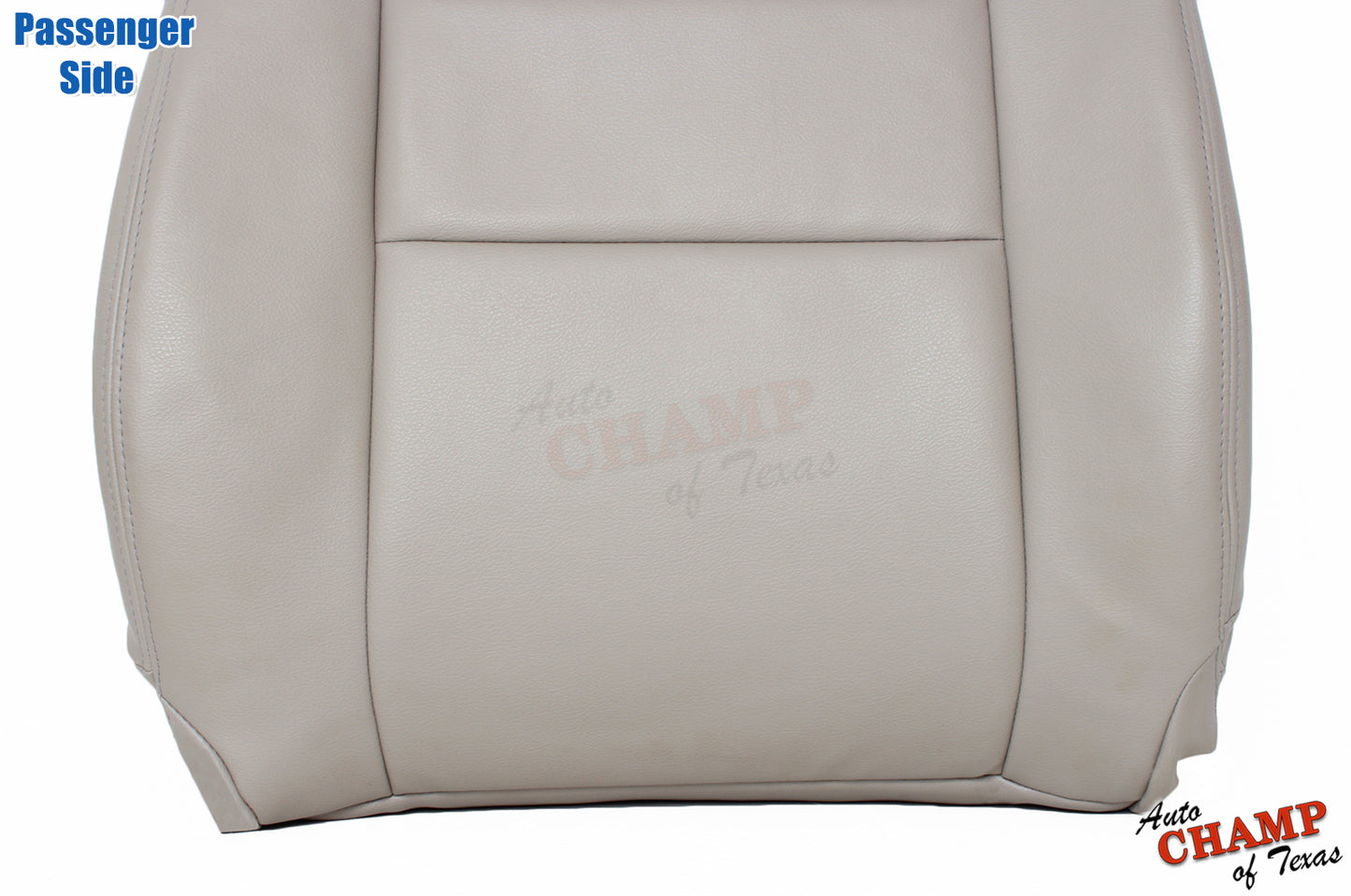 2005-2006 Toyota Tundra passenger side leather seat cover tan