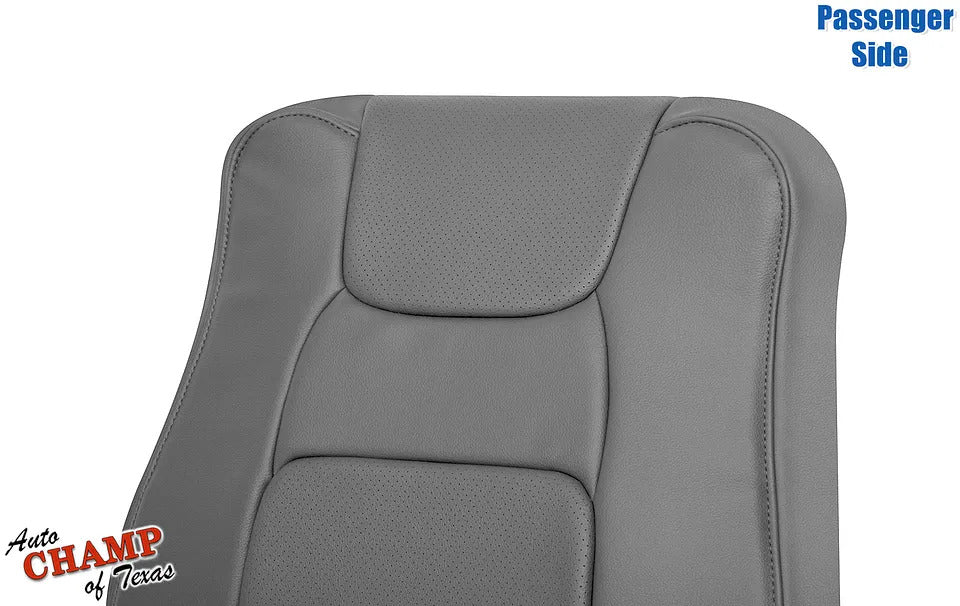 2012 honda ridgeline gray lean back leather perforated