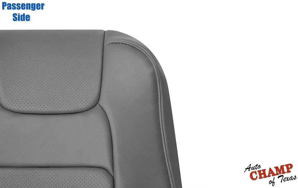 2009 honda ridgeline gray lean back leather perforated