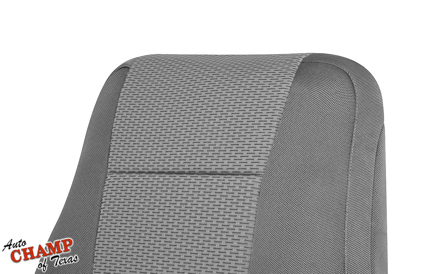 driver upper seat cloth cover 2017 2022 ford f250 xlt gray lean back