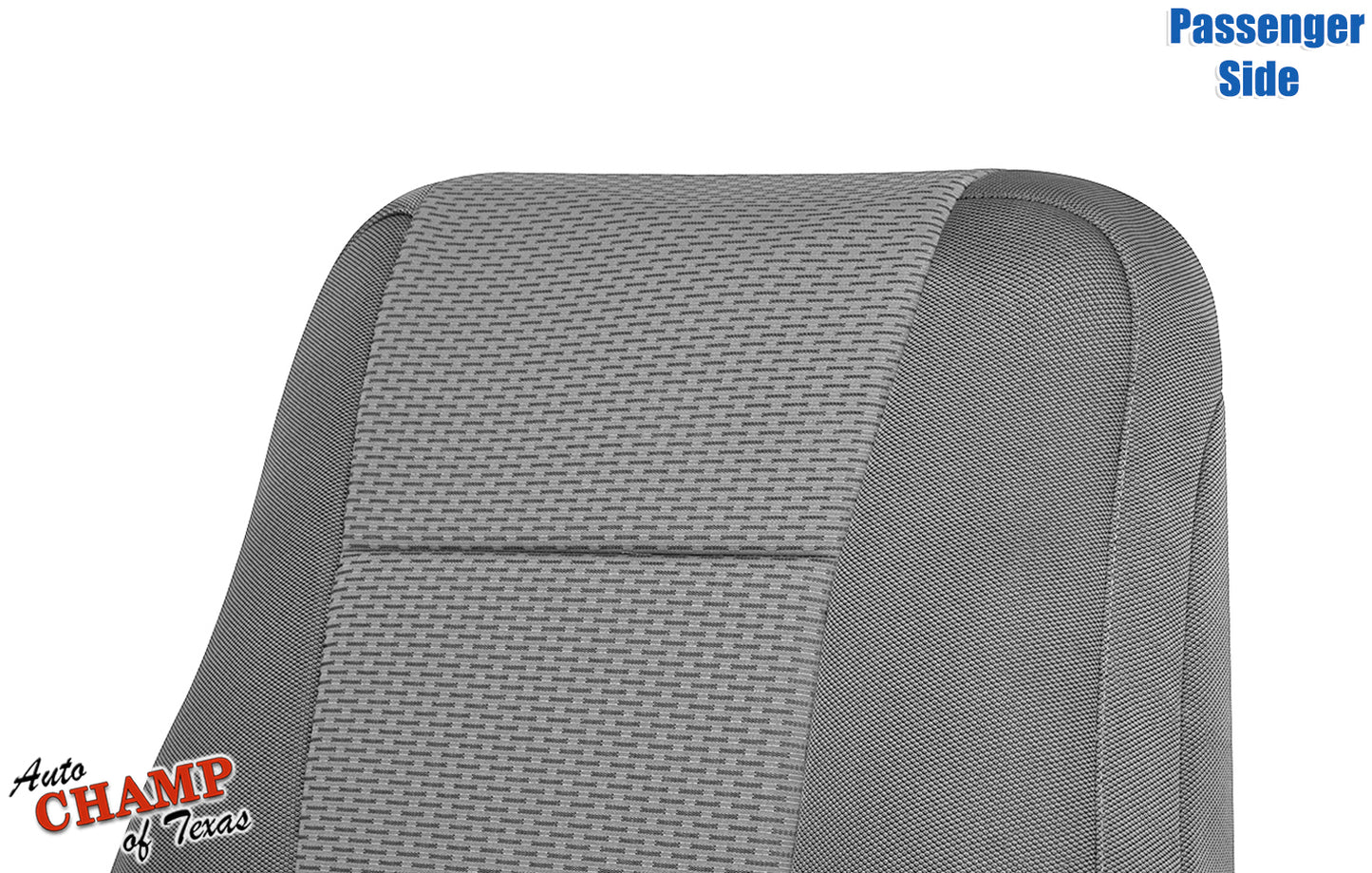 gray lean back cloth cover 2017 2022 passenger seat ford f250 xlt
