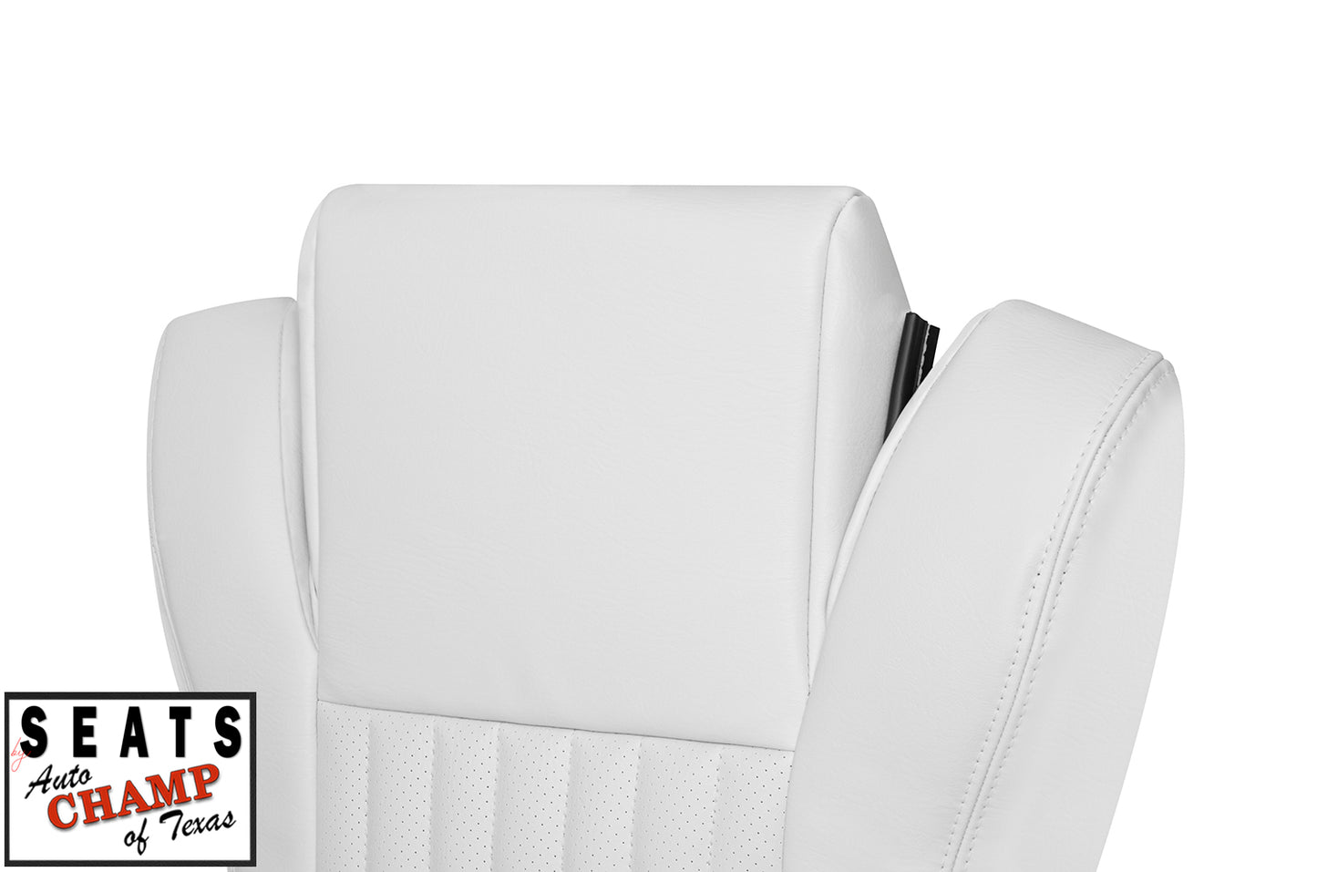 firebird trans am seat white leather cushion base