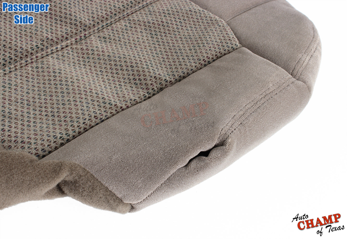2002 chevy silverado tan seat bottom passenger cloth