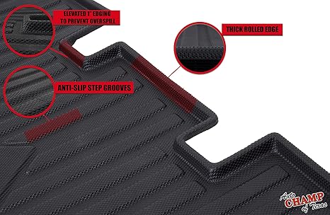2016-2021 Tesla Model X All-Weather Floor Mats Waterproof