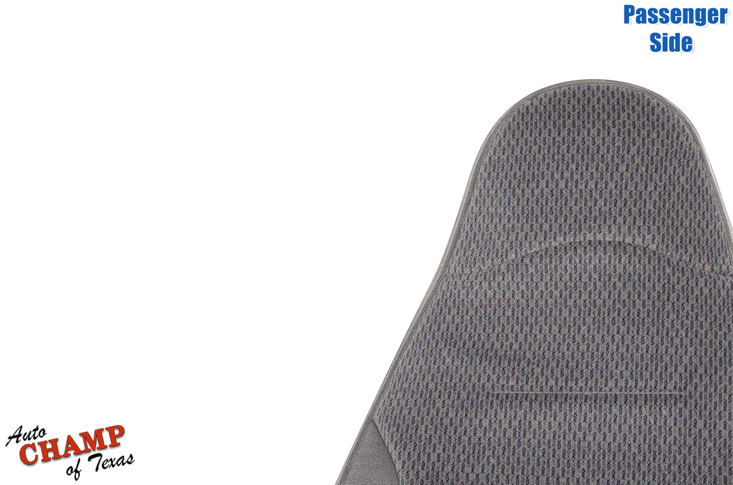 passenger cloth seat cover ford f150 xlt gray 1997 1998