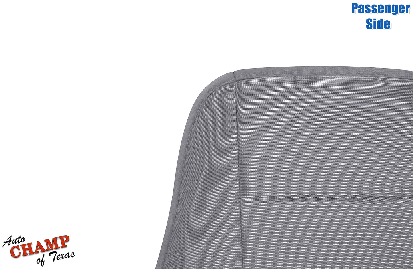 ford transit passenger side seat cover fabric side view