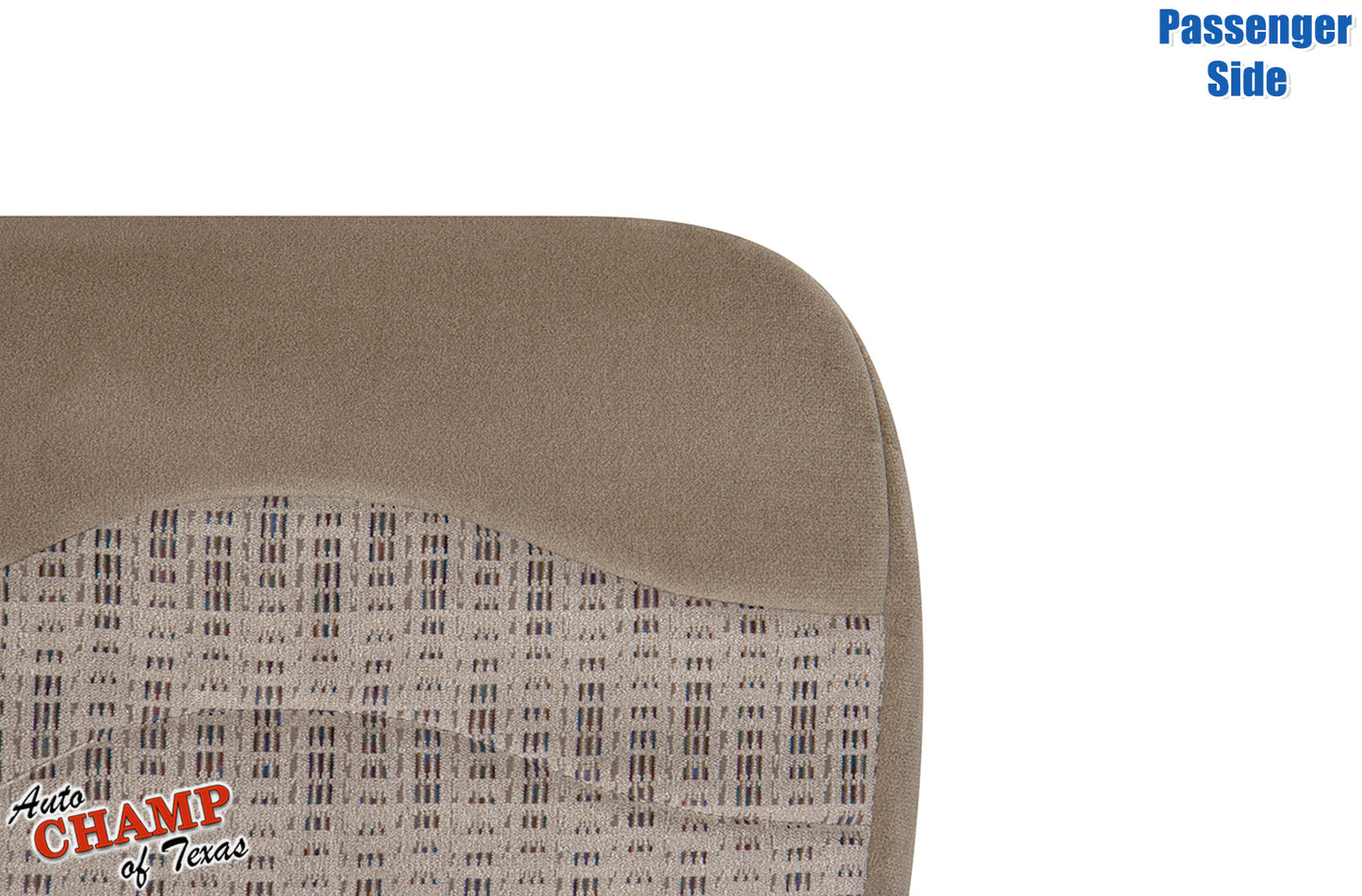 f250 xlt 2000 tan seat cloth bottom cushion passenger cover