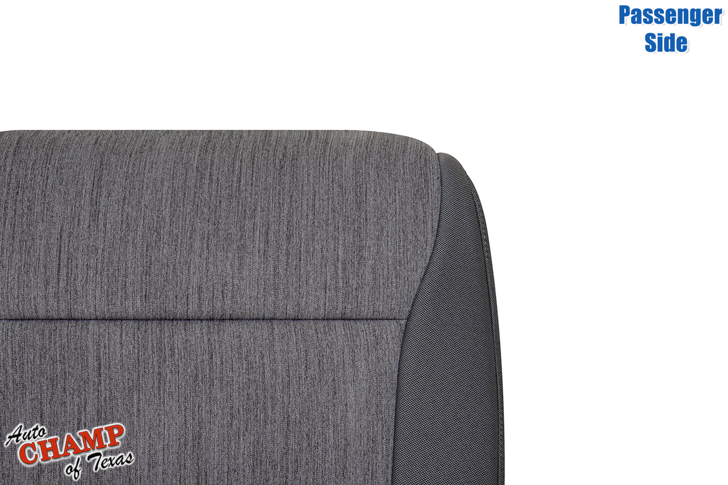 2021 2025 ford f150 xl base passenger seat cover close up gray cloth oem upgrade