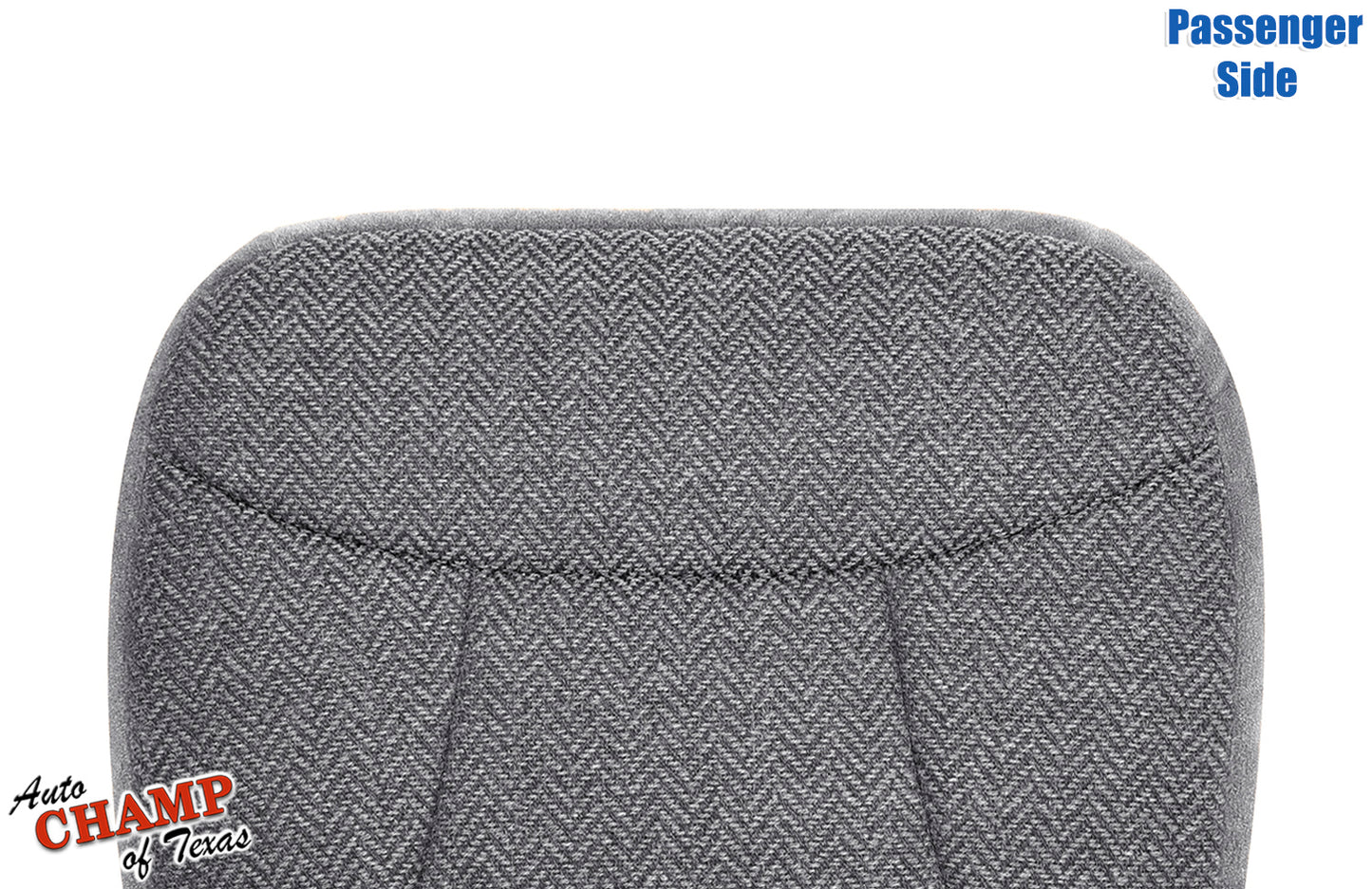 1992-1993 Ford Bronco XLT passenger side bottom cloth seat cover gray durable fit installed