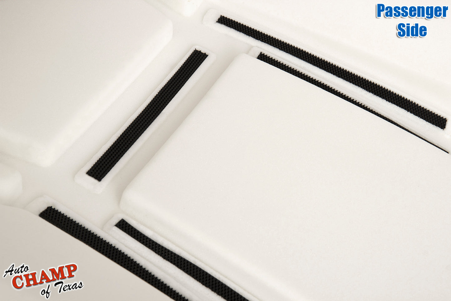 92 97 ford bronco passenger seat cushion close up velcro