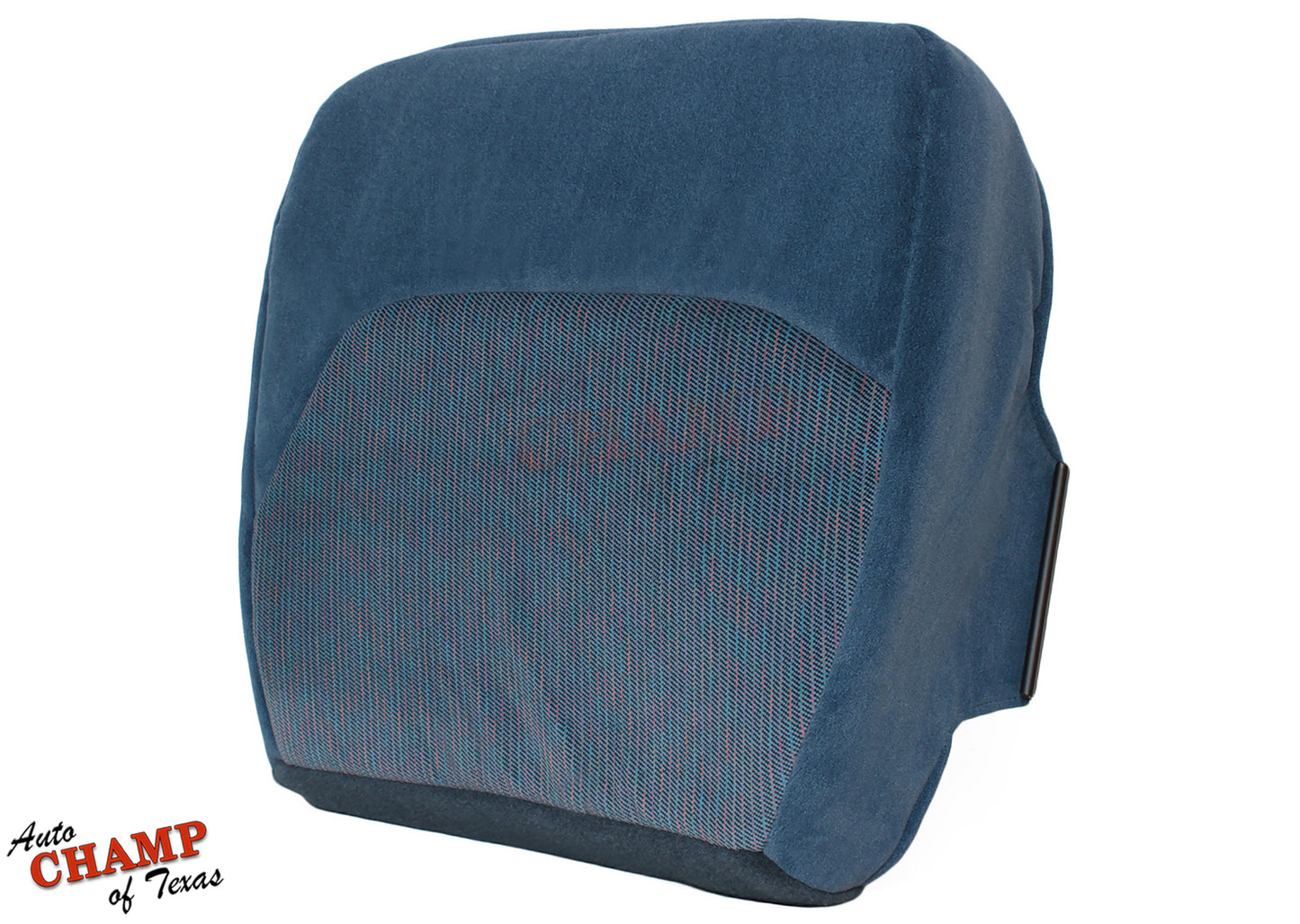 1994-1997 Ford F-550 XLT Driver Side Bottom Cloth Seat Cover, Blue 40/20/40