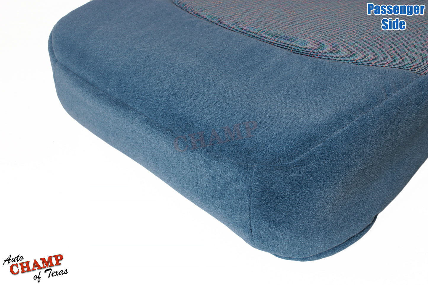 1994 1997 ford f550 passenger seat blue cloth 40 20 40