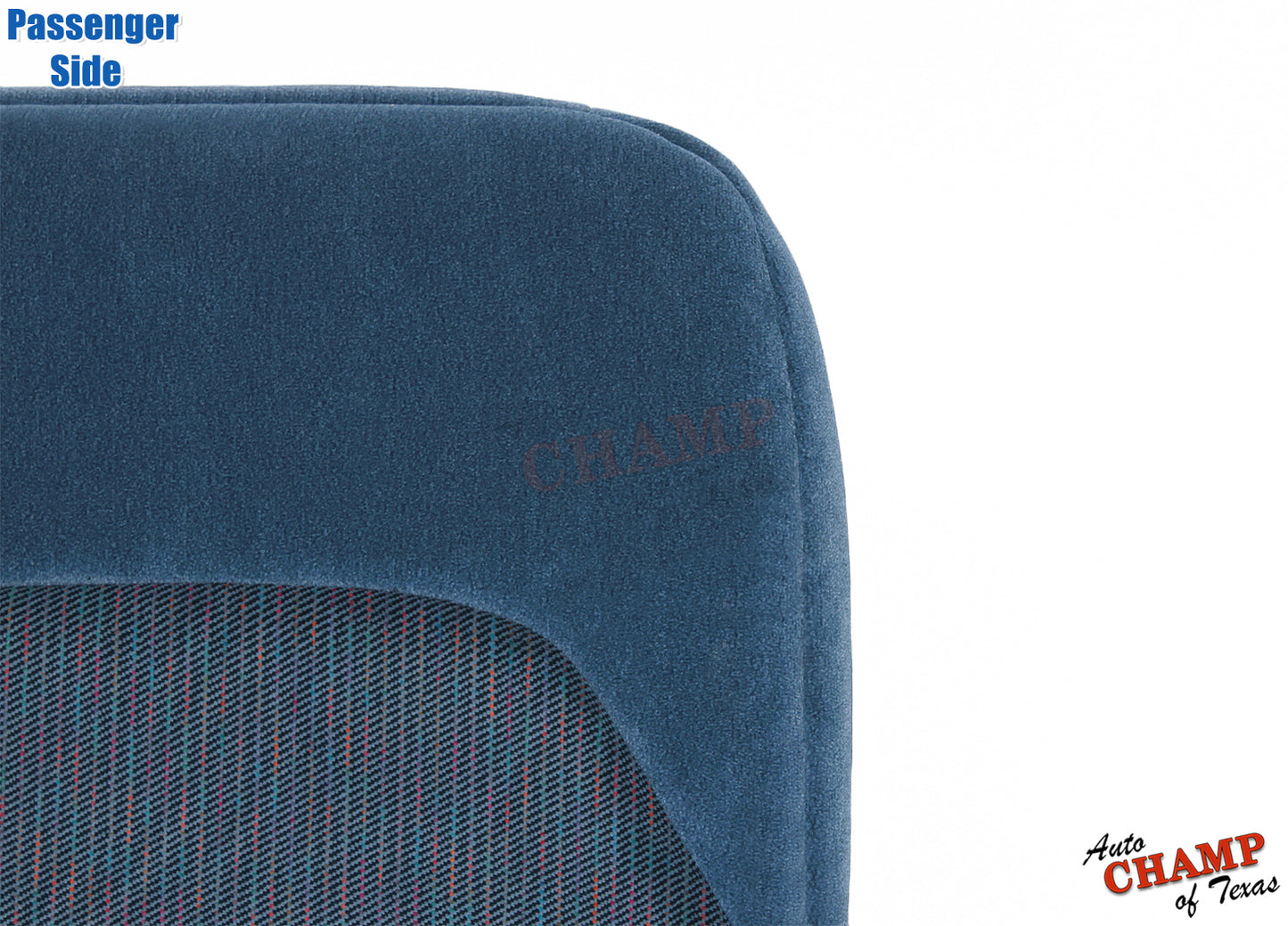 1994 1997 ford f550 40 20 40 blue passenger bench seat cover