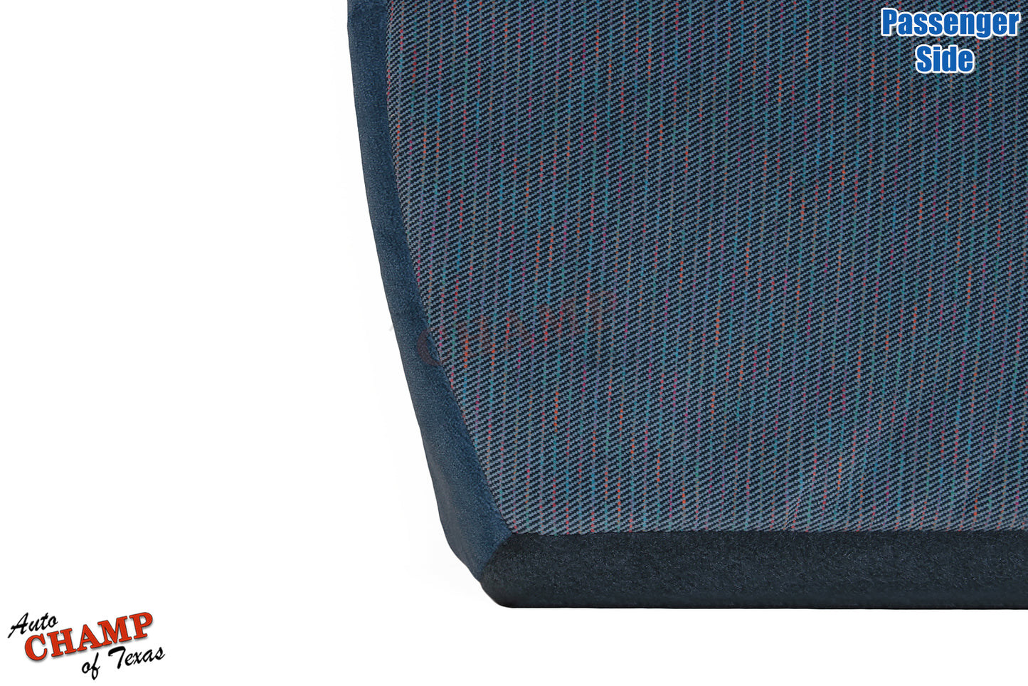 ford f550 passenger side seat cloth 1994 1997 40 20 40 blue