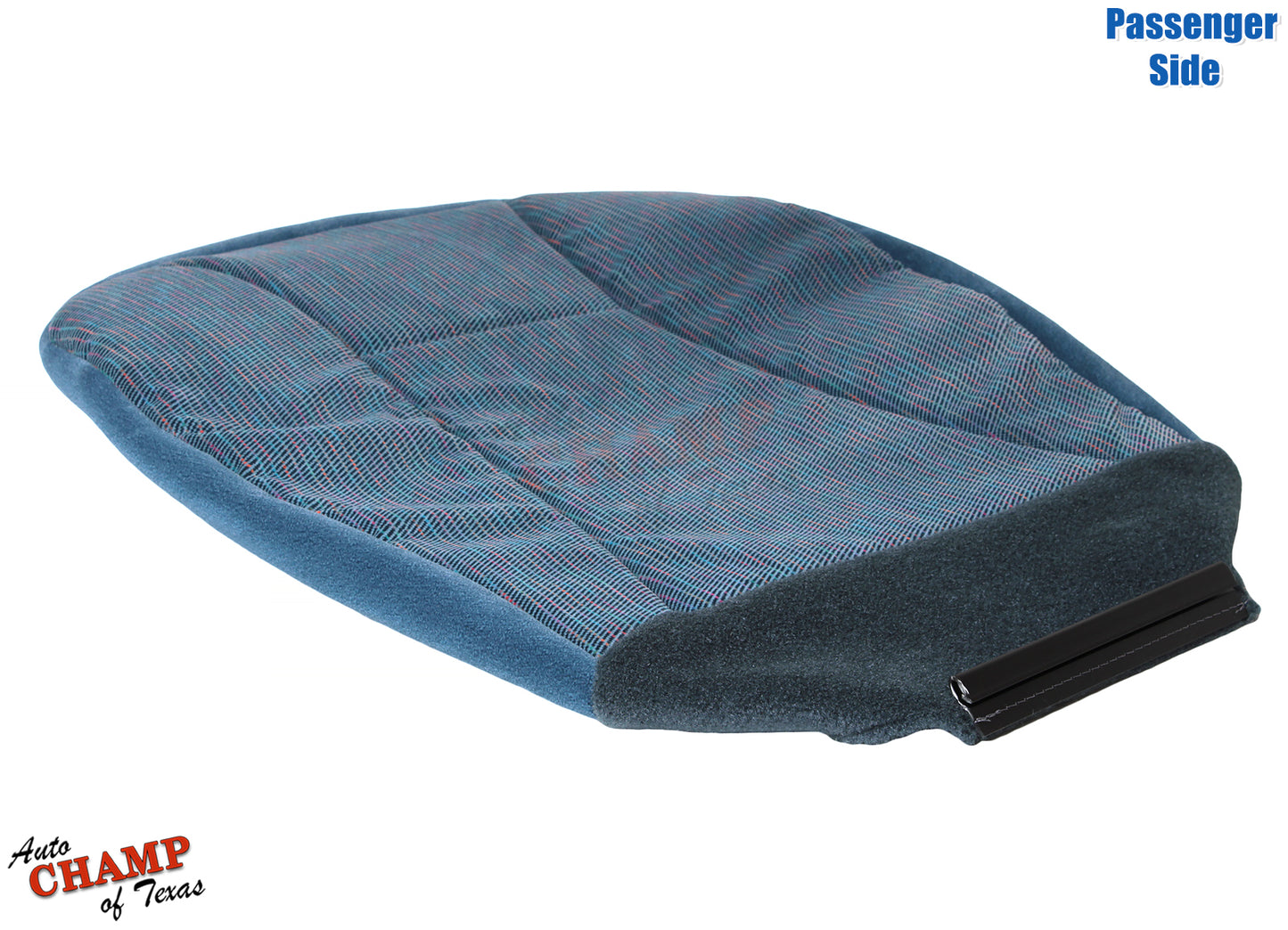 1996 ford f150 xlt blue passenger bottom seat cover cloth