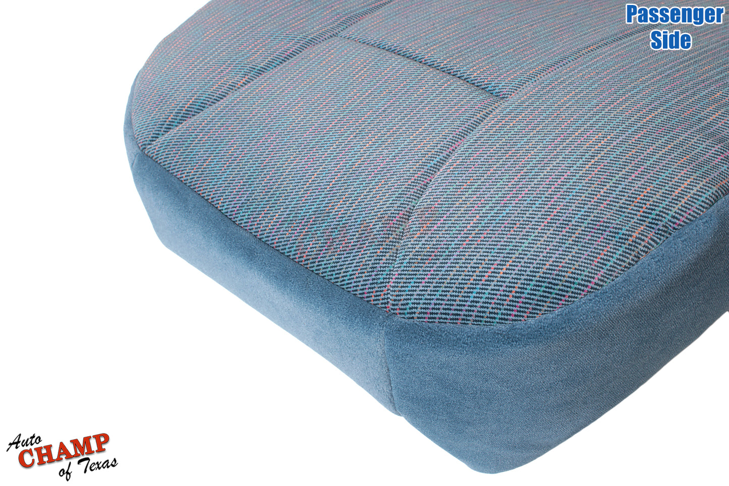 ford f150 xlt blue cloth seat bottom 1994 1996 passenger