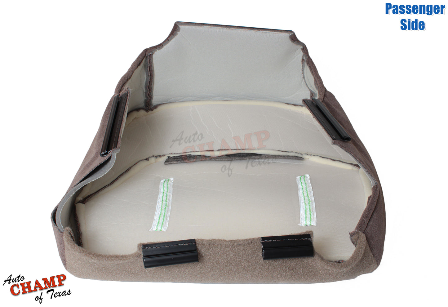 passenger bottom seat ford f550 40 20 40 tan cloth 1994 1997
