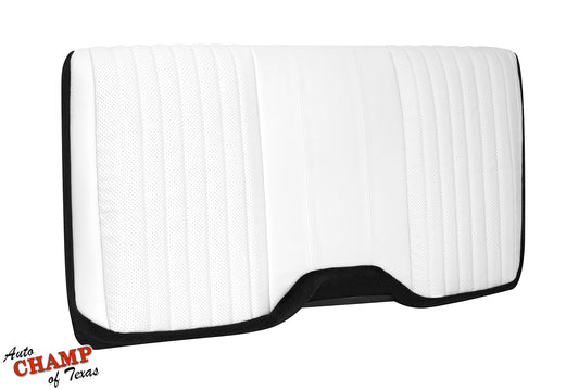 chevy camaro 1997 white leather seat back cover