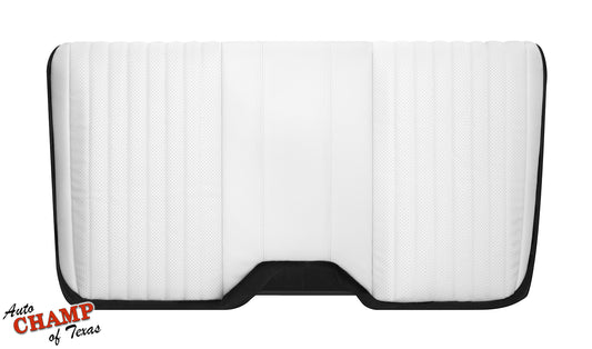 firebird trans am 25th rear seat leather lean back white