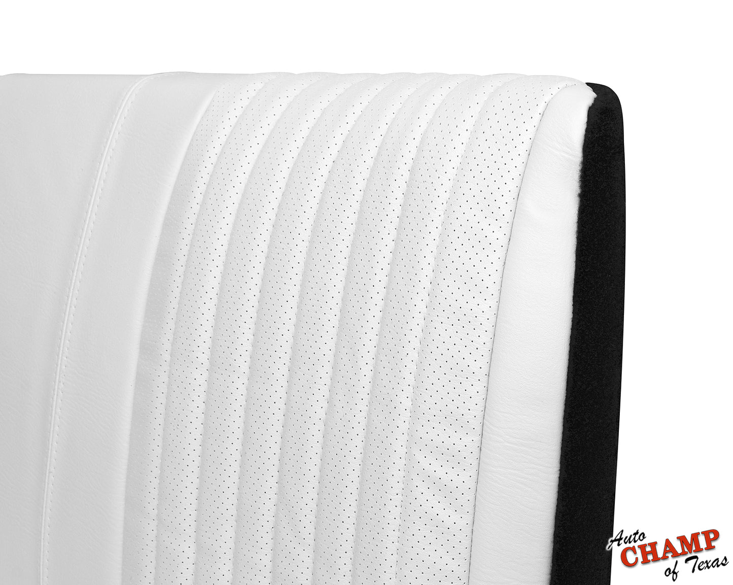 firebird 25th anniversary seat cover rear white leather