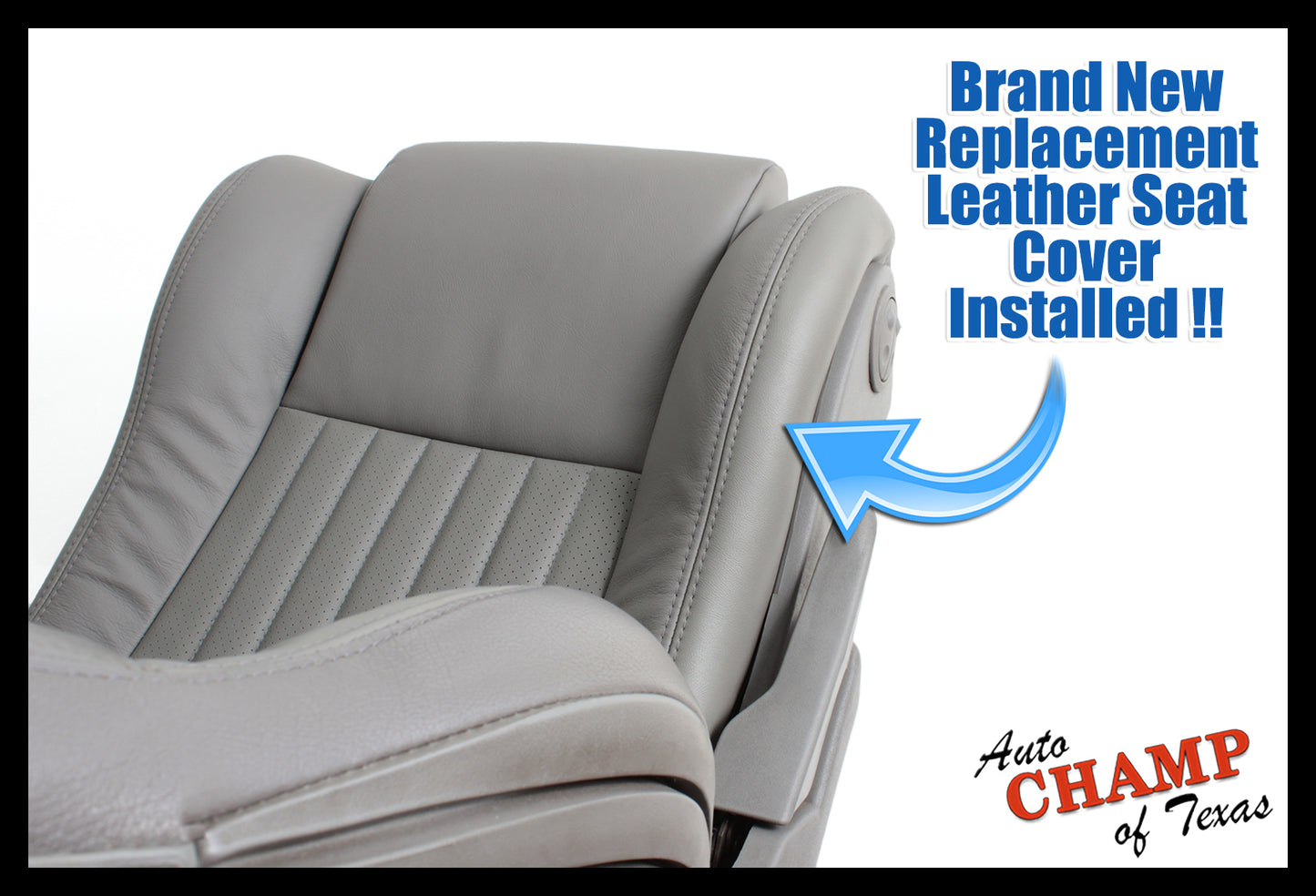 gray bottom seat cover 1993 firebird trans am leather