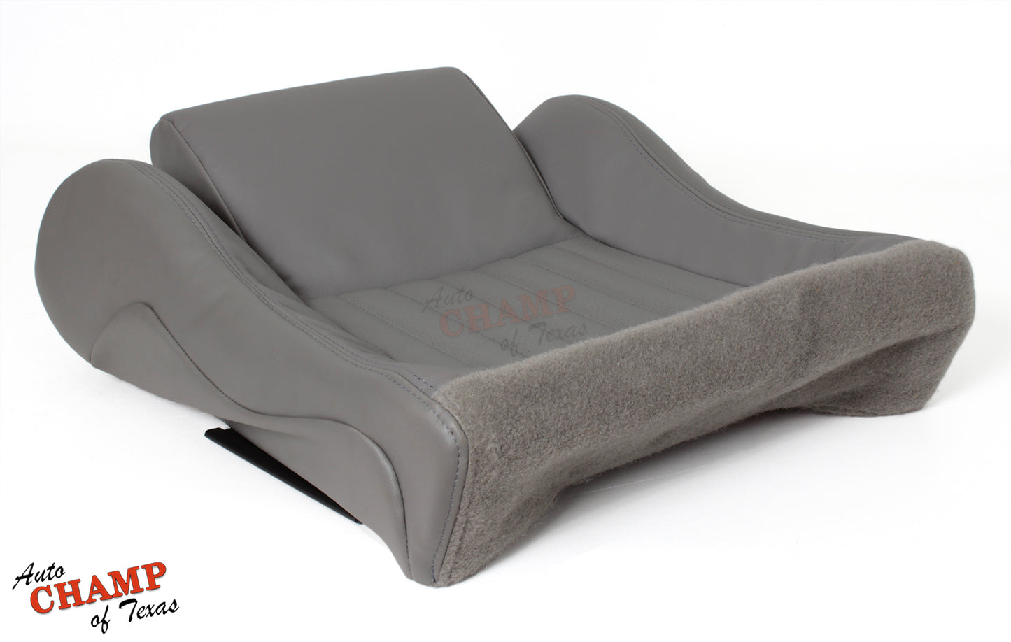trans am 93 95 firebird driver side leather seat bottom gray