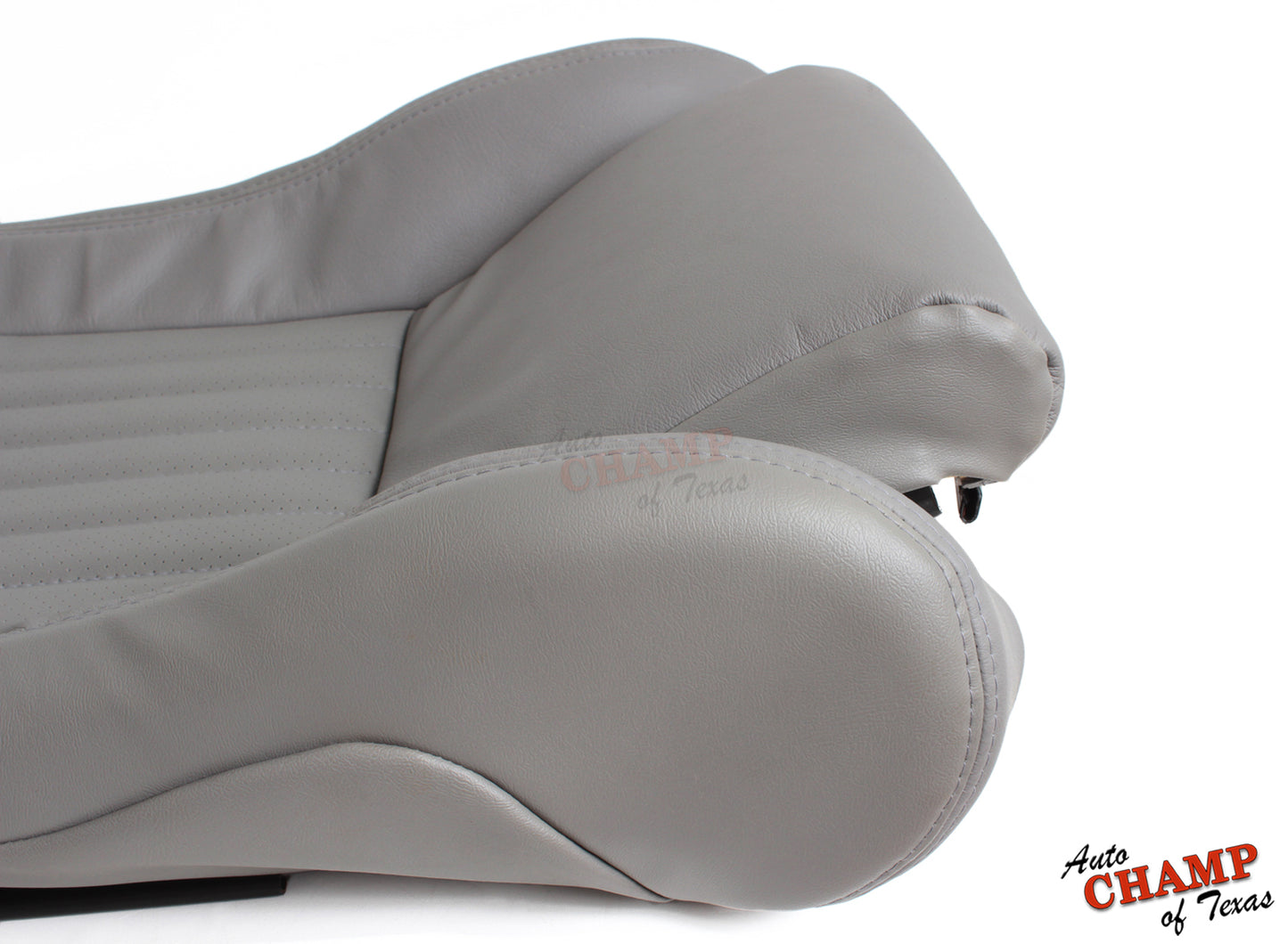 firebird trans am 93 94 95 leather bottom seat cover gray