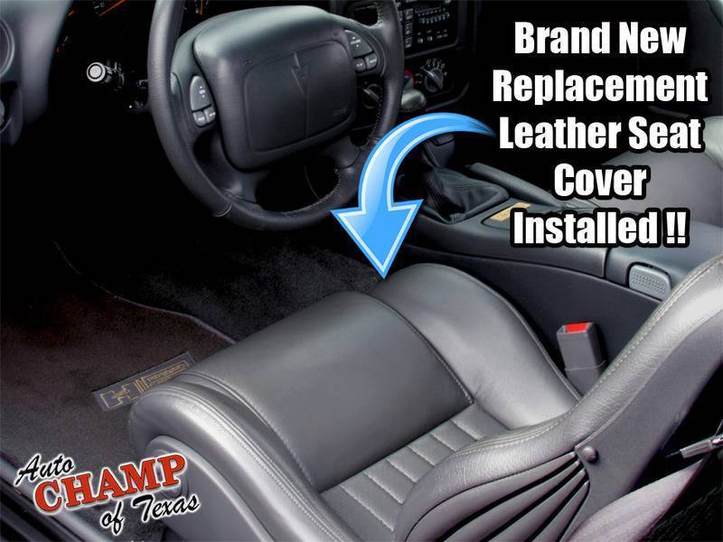 seat bottom tan leather 1993 1995 firebird trans am