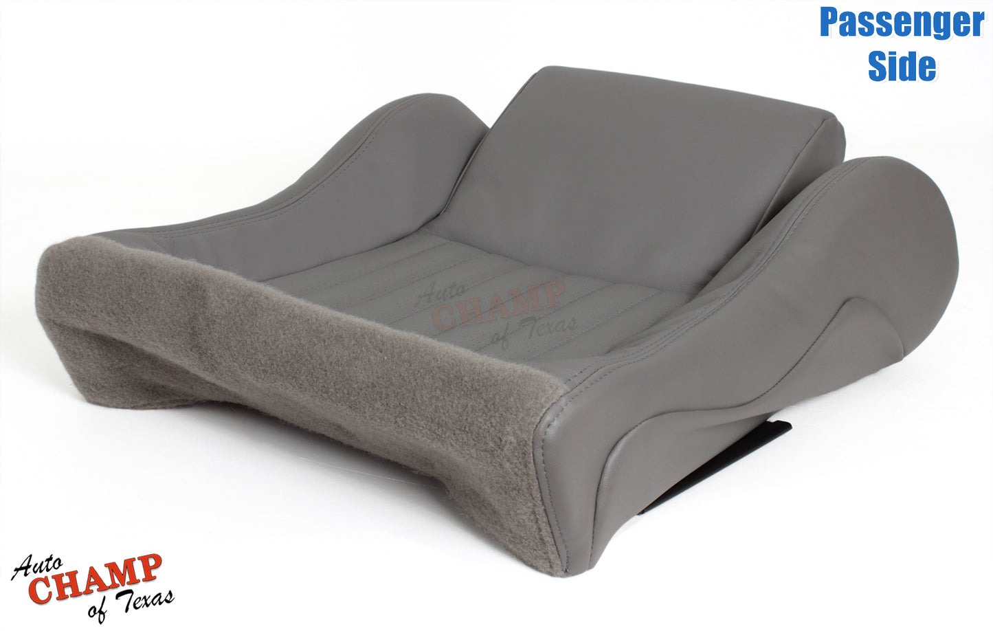 firebird 1994 lower seat cushion cover gray leather