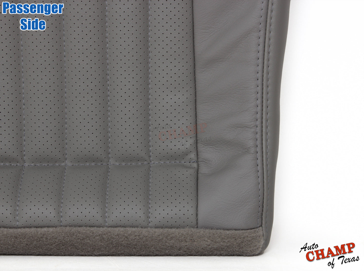 pontiac trans am driver seat lower cushion cover gray