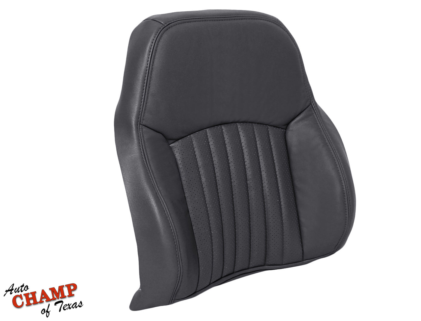 foam ready leather seat cover firebird trans am graphite