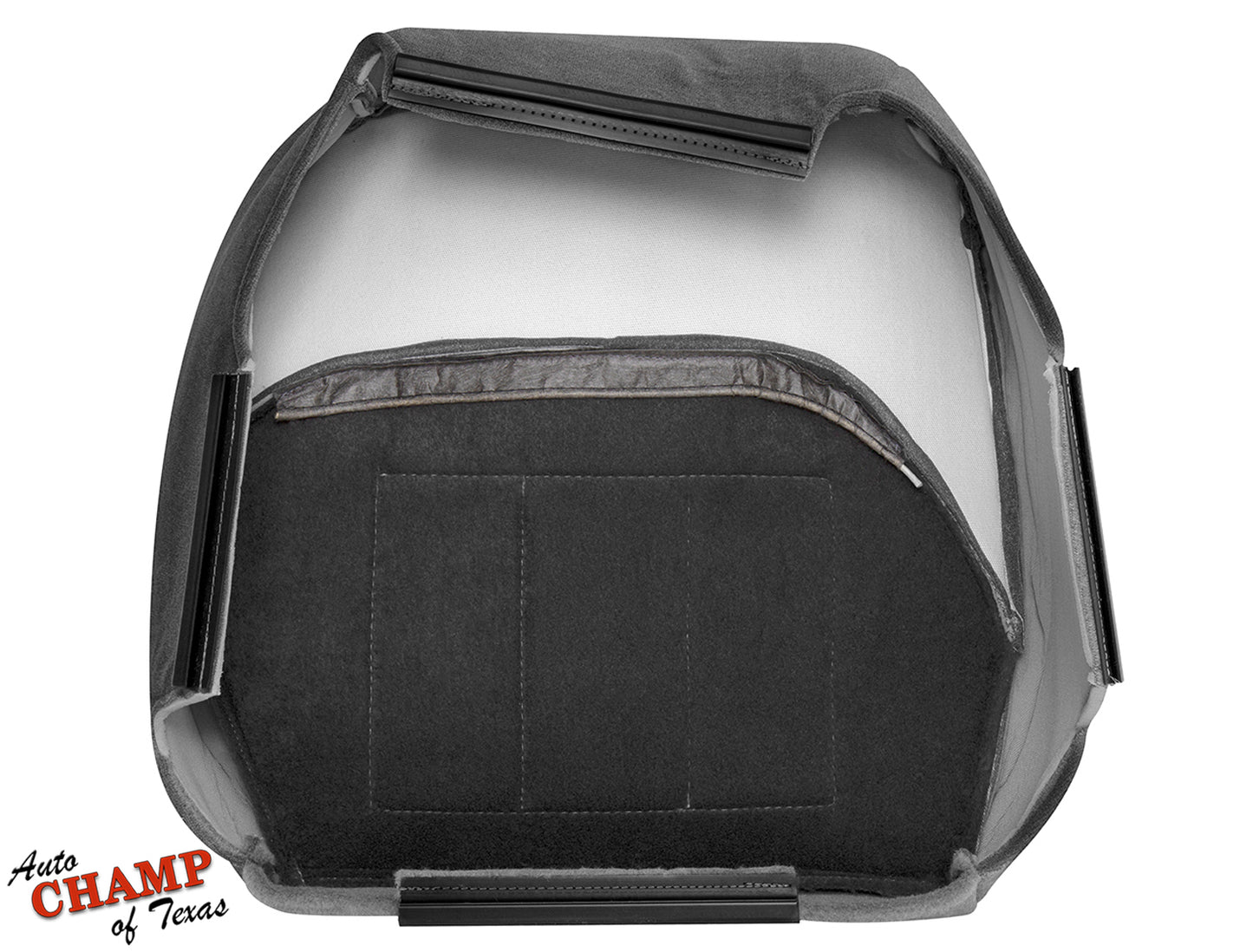 1994 1997 ford f250 xlt gray driver bottom bench seat cover cloth