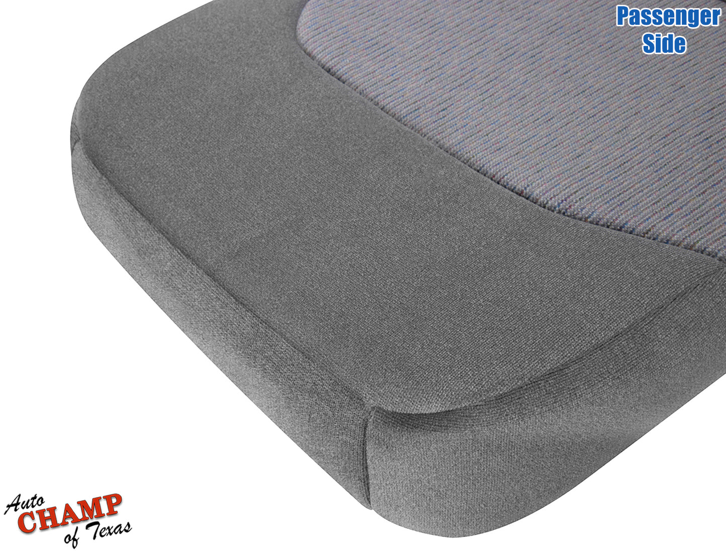 1994 1997 f250 xlt gray cloth passenger lower seat cushion cover
