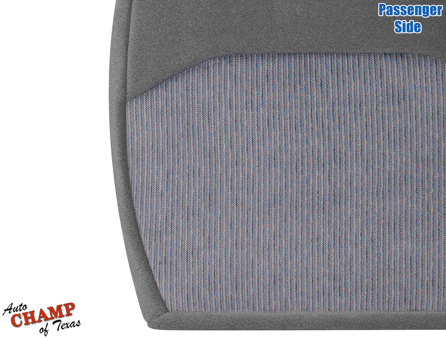 1994 1997 ford f250 xlt cloth passenger bottom seat cushion gray