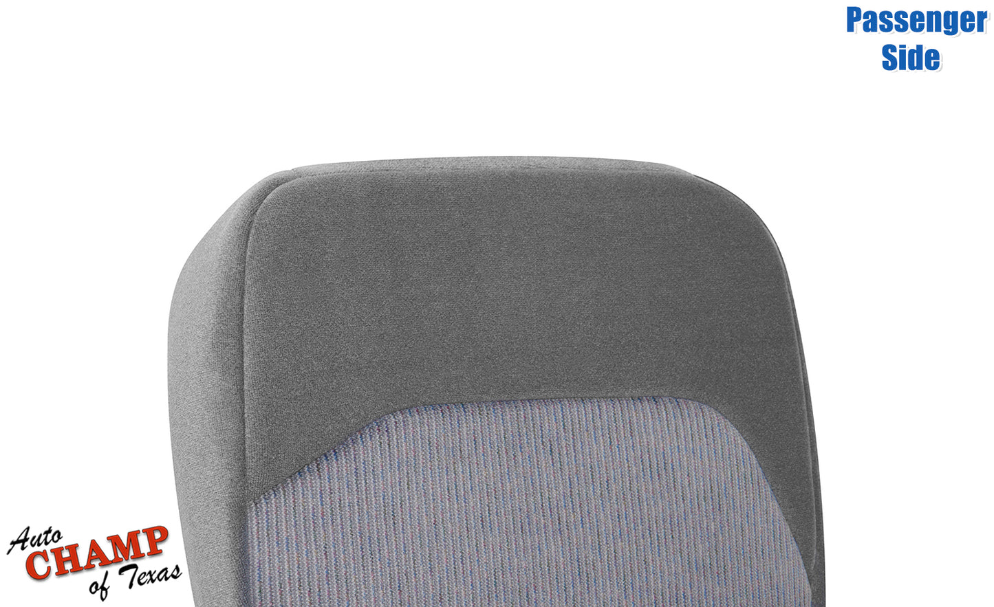 ford f250 xlt 1994 1997 gray passenger bottom cloth cushion cover
